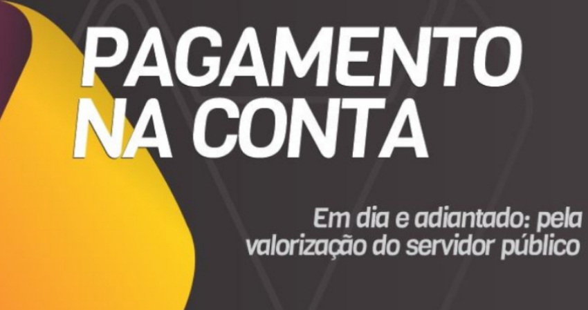 Pagamento na conta