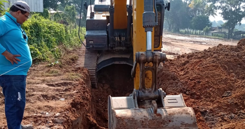 SAAE-Pirapora iniciou a segunda etapa da instalação da rede de esgoto da Benjamim Constant