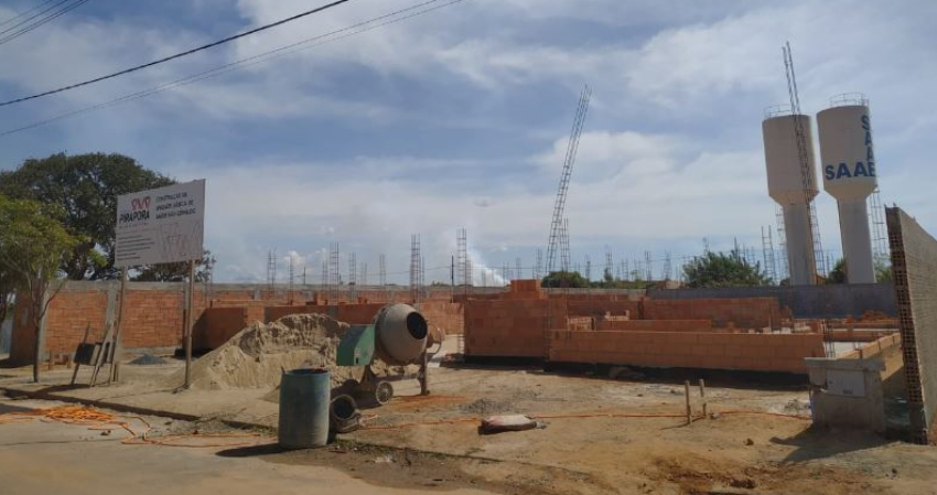 UBS do Bairro Morada do Sol com obras adiantadas
