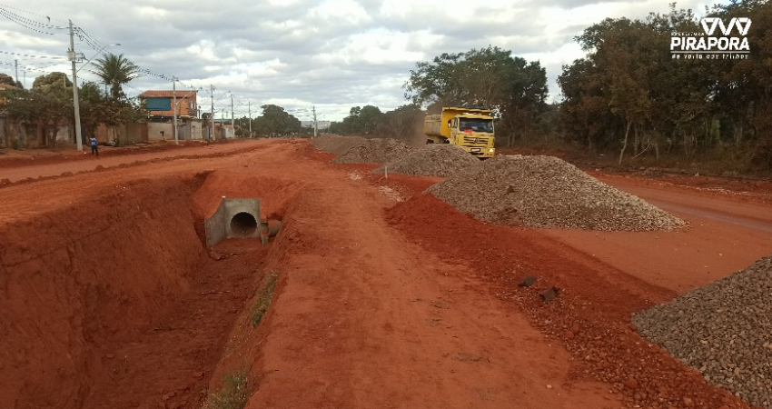 Obras da Benjamim Constant seguem em ritmo intenso