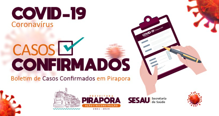 Confira o Boletim de nº 29 de Casos Confirmados