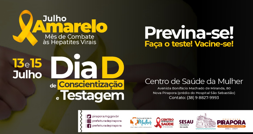 Julho Amarelo: mês de luta contra as hepatites virais