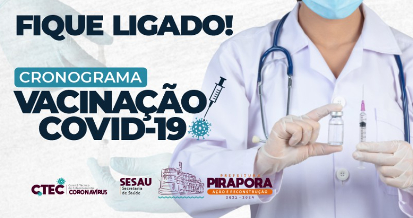Prefeitura amplia mais uma vez a vacinação contra a covid-19