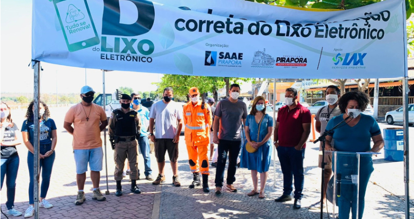 Pirapora é destaque no descarte correto de resíduos elétrico-eletrônicos