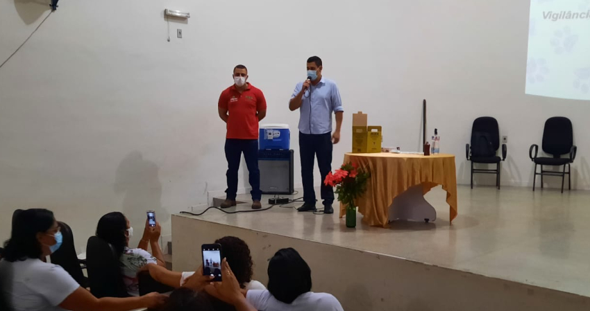 VIGILÂNCIA EM SAÚDE PROMOVE CAPACITAÇÃO PARA VACINAÇÃO ANTIRRÁBICA