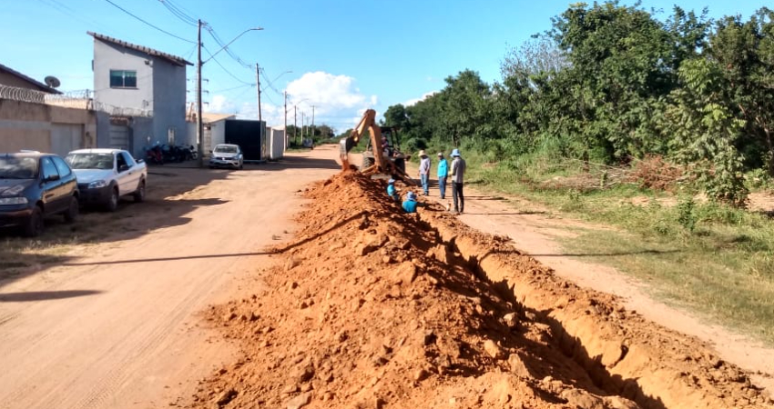 Melhorias: Prefeitura e SAAE iniciam trabalho de expansão de rede para os moradores da parte alta da cidade
