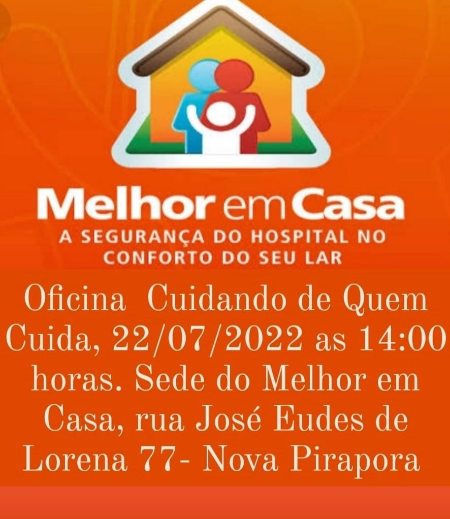 Programa Melhor em Casa realiza oficina Cuidando de Quem Cuida
