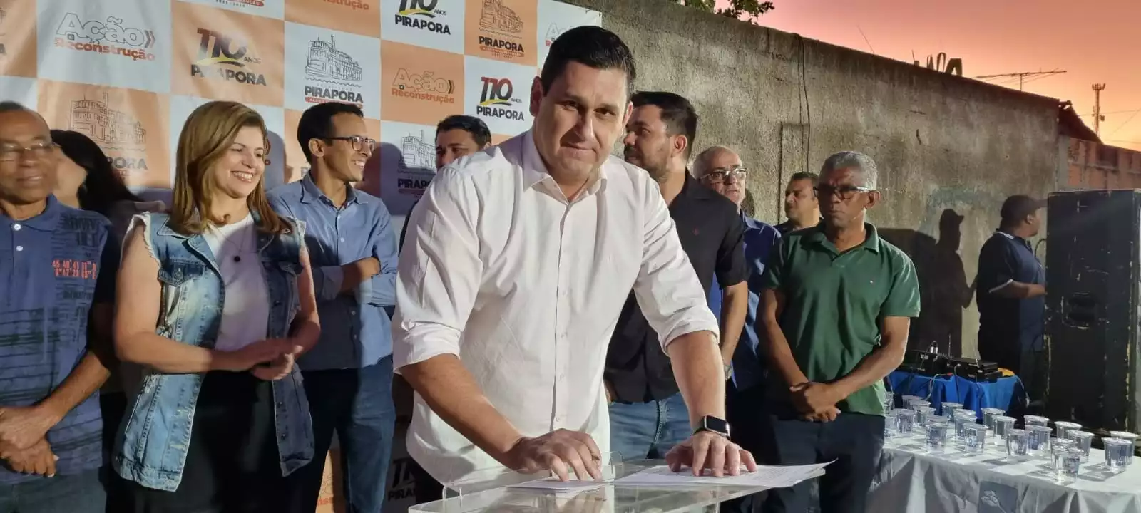 Assinada a Ordem de Serviço para a obra da Lagoa do Cícero Passos