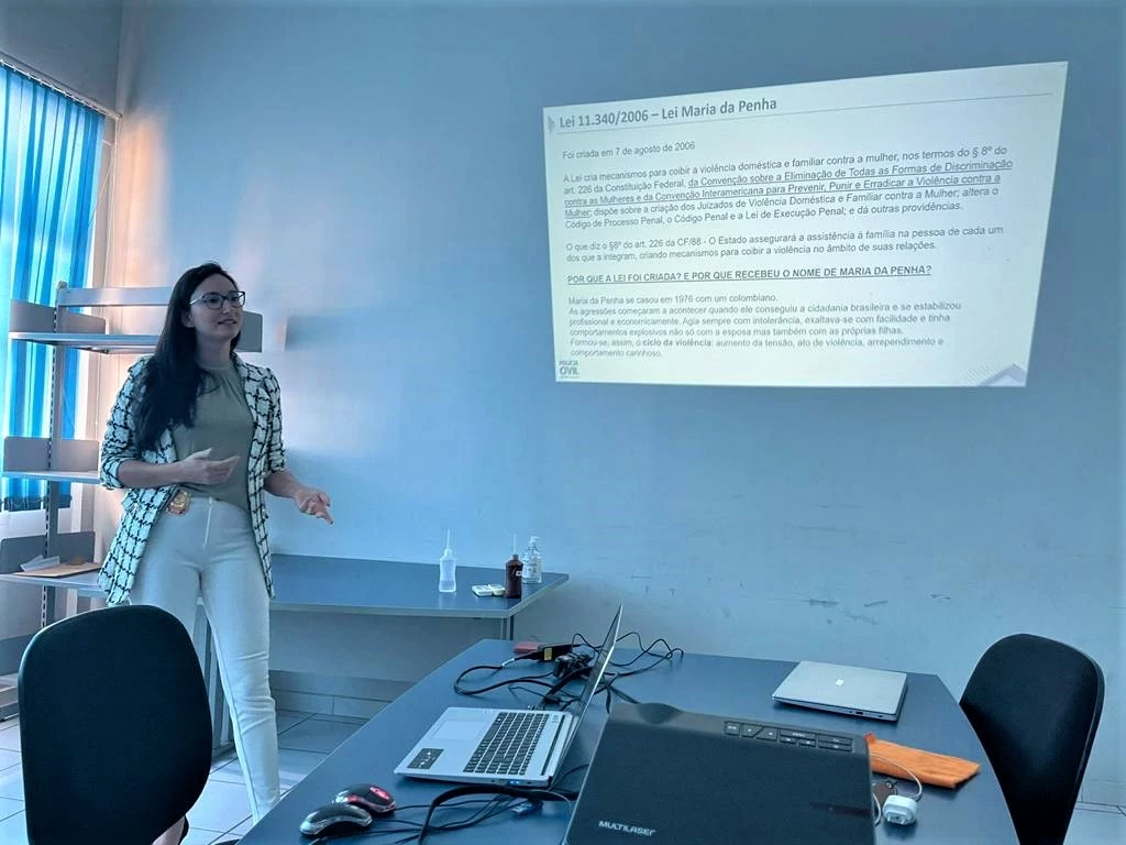 Palestra sobre Violência de Gênero