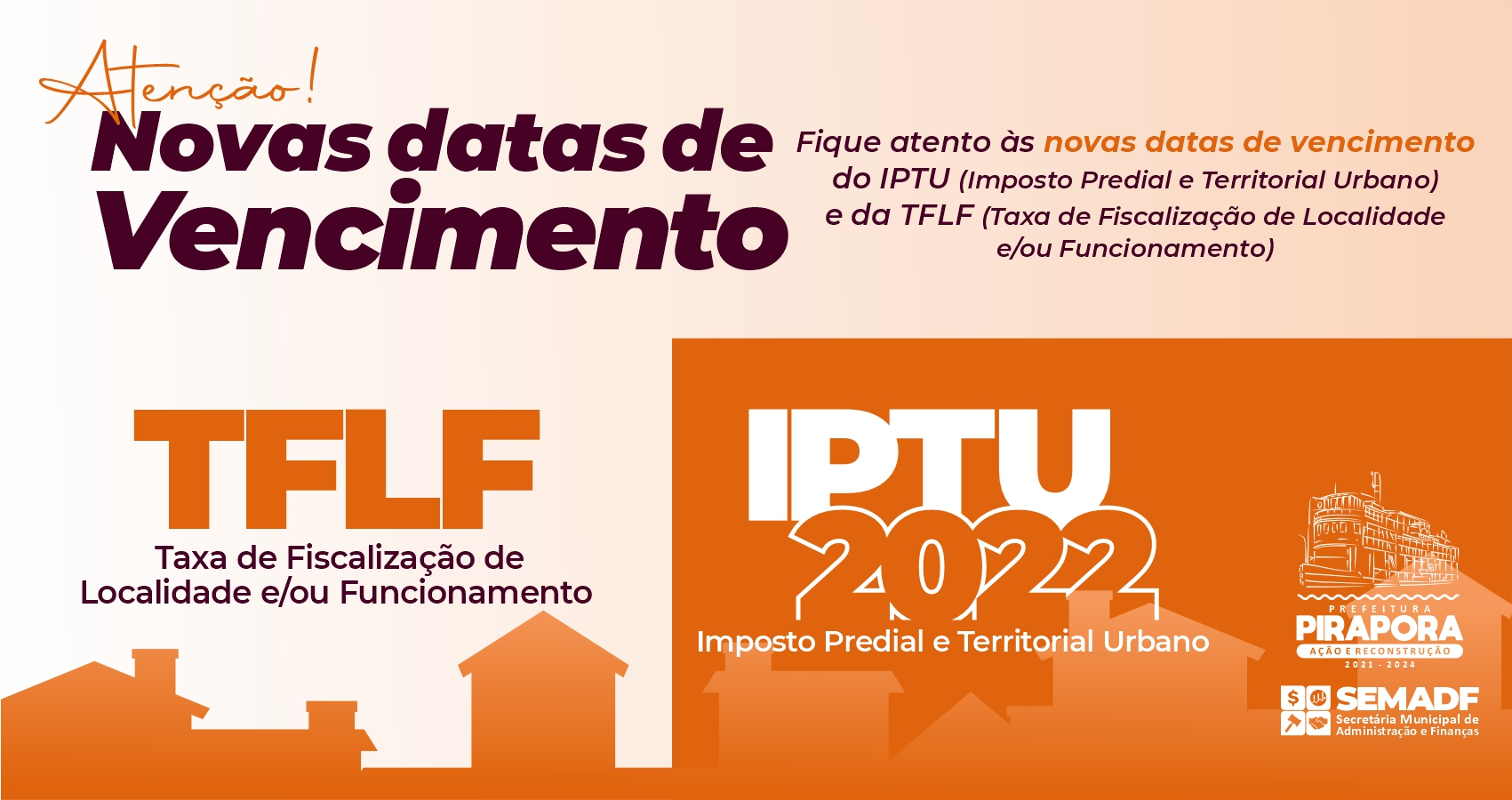 IPTU 2022 – Datas de pagamento