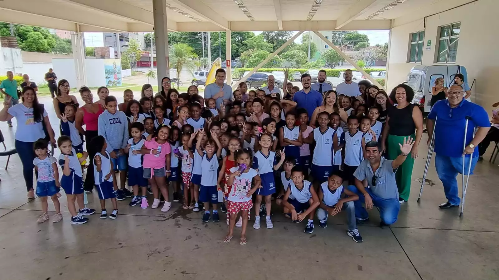 PREFEITURA E SAAE PREMIAM ALUNOS QUE CONTRIBUÍRAM COM O PROJETO DE COLETA SELETIVA “SEPARE, NÃO PARE”