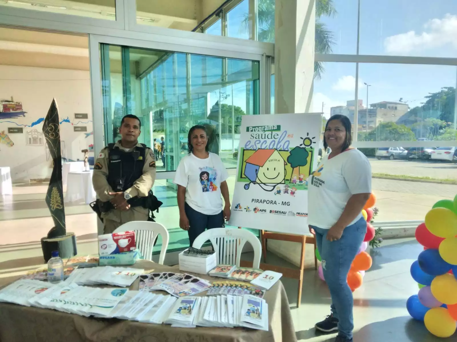Saúde na Escola participa da FLIPIRAPORA