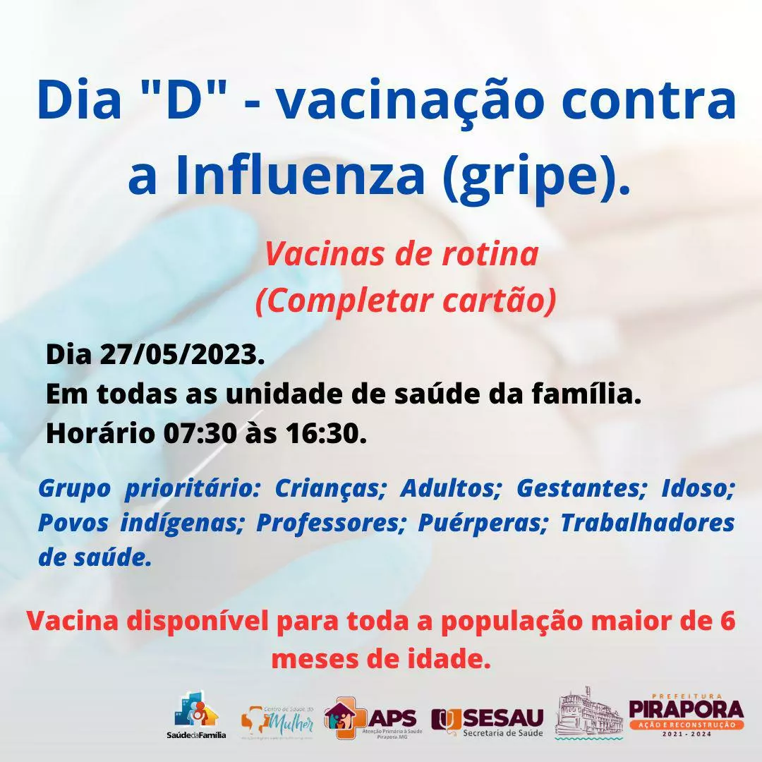 Vacinação contra a gripe
