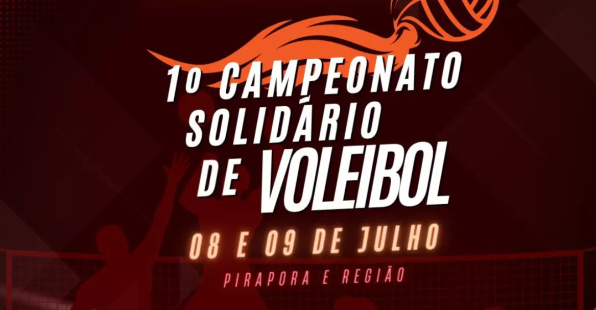 Campeonato Regional de voleibol de Pirapora com inscrições abertas
