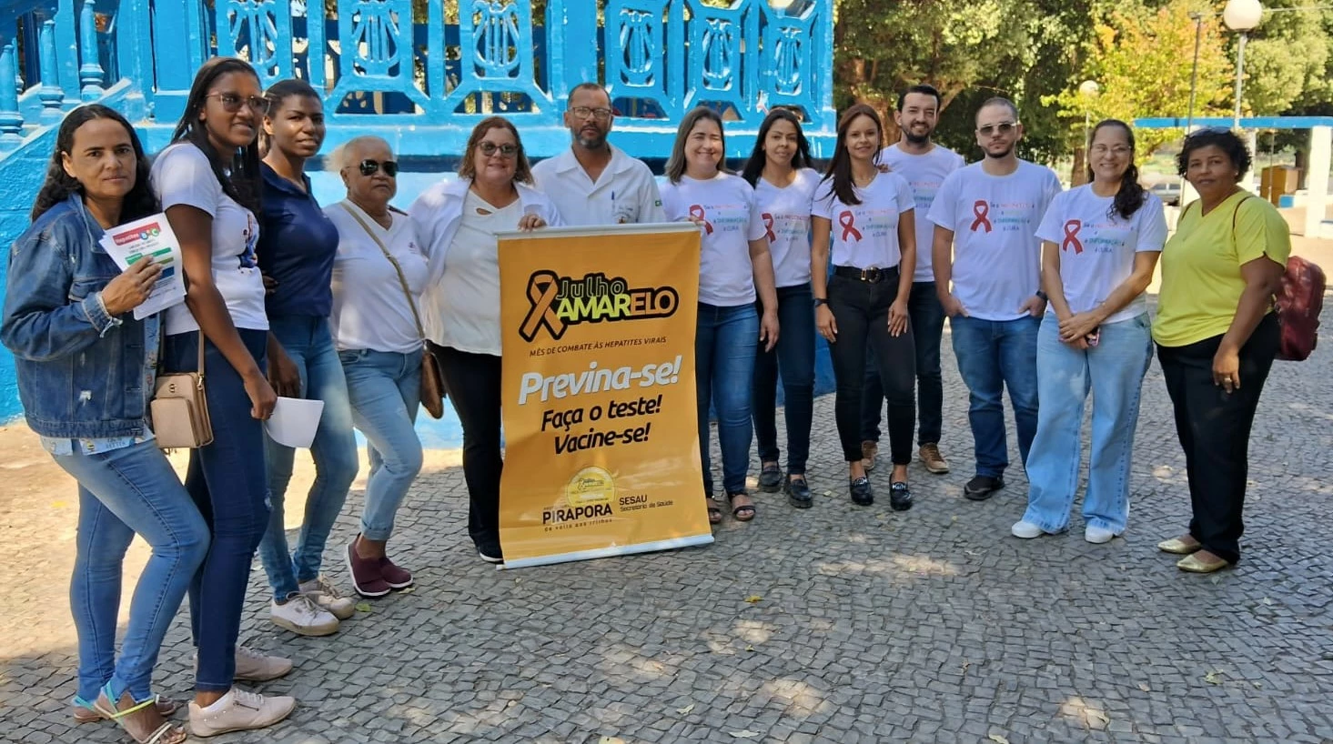 Centro de Promoção à Saúde realiza ações no dia “D” Hepatites Virais