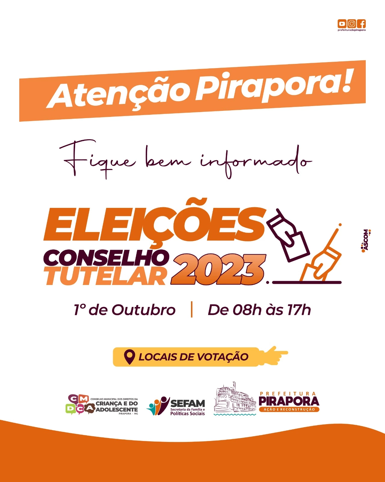 Eleição para conselheiro tutelar 2023