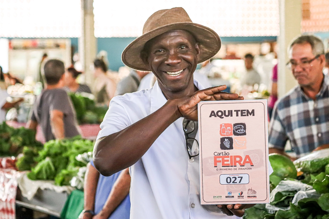No Mercado Central têm Cartão Feira