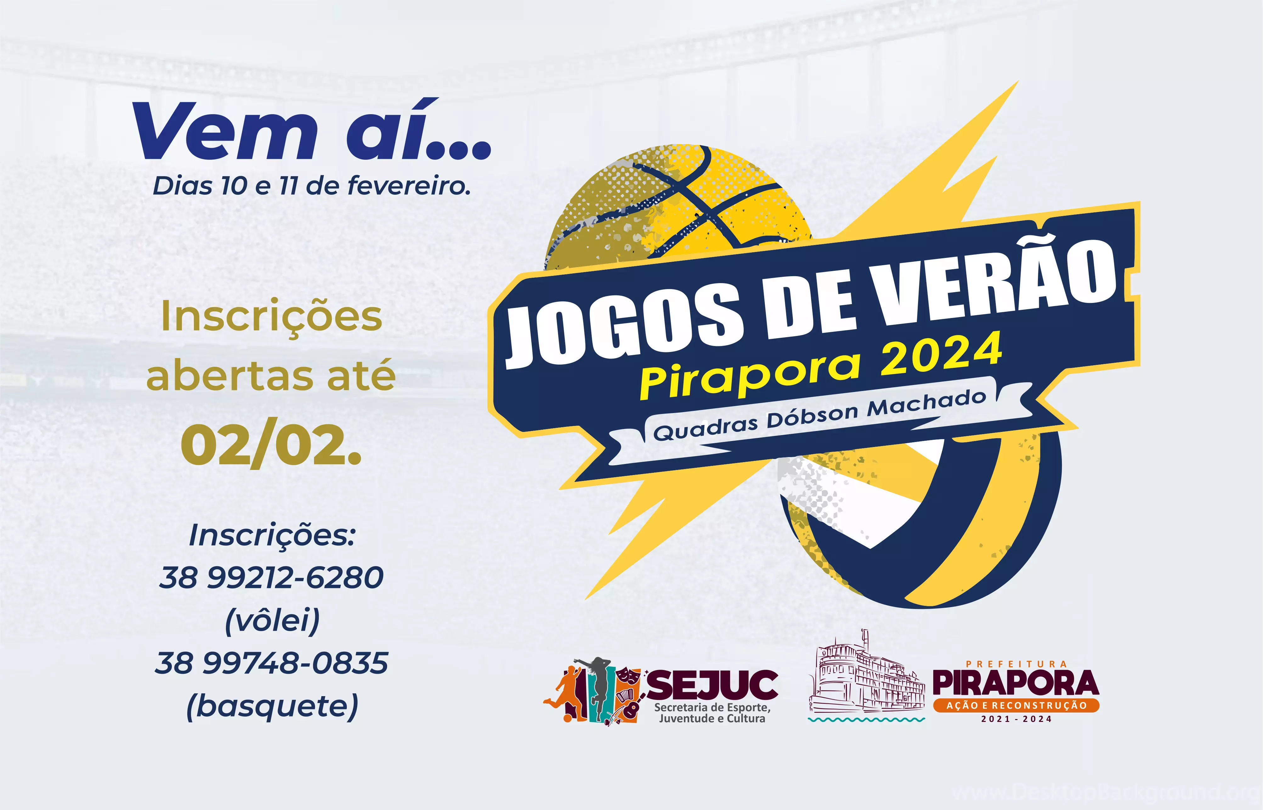Abertas as inscrições para os Jogos de Verão