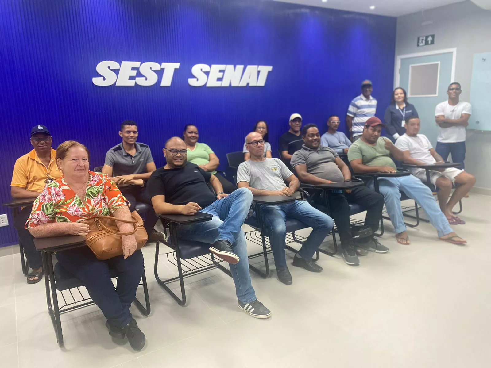 Profissionais do transporte escolar de Pirapora aprimoram conhecimentos no SEST SENAT