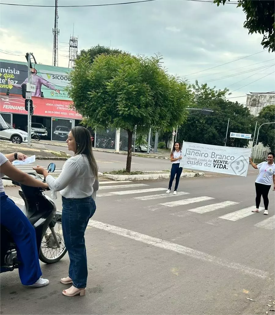 Encerramento da Campanha Janeiro Branco em Pirapora