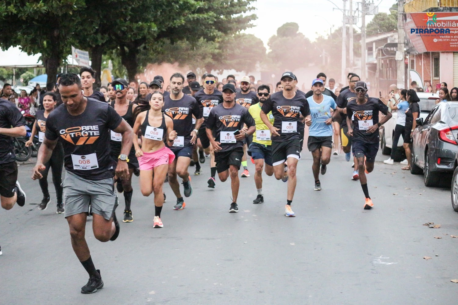 Domingo de corrida e caminhada abriu a programação dos Jogos de Verão