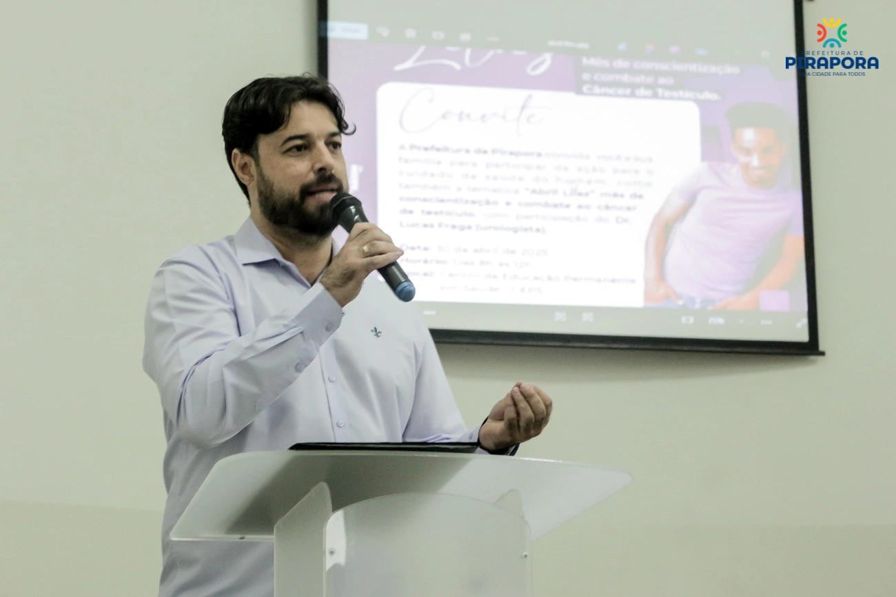 Secretaria de Saúde promove ações do Abril Lilás e os cuidado com a saúde do homem