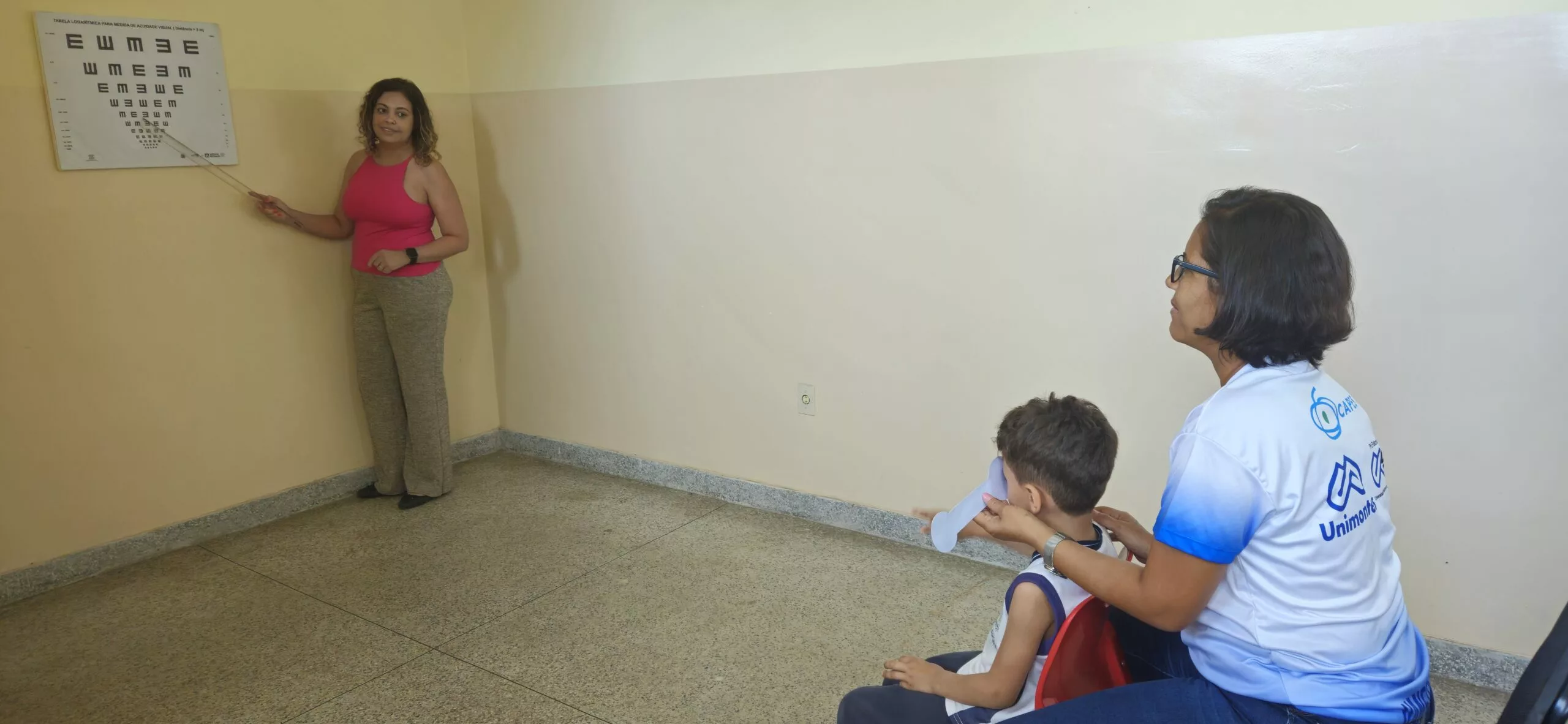 Equipe do programa Miguilim visita Escola Municipal Nossa Senhora Aparecida