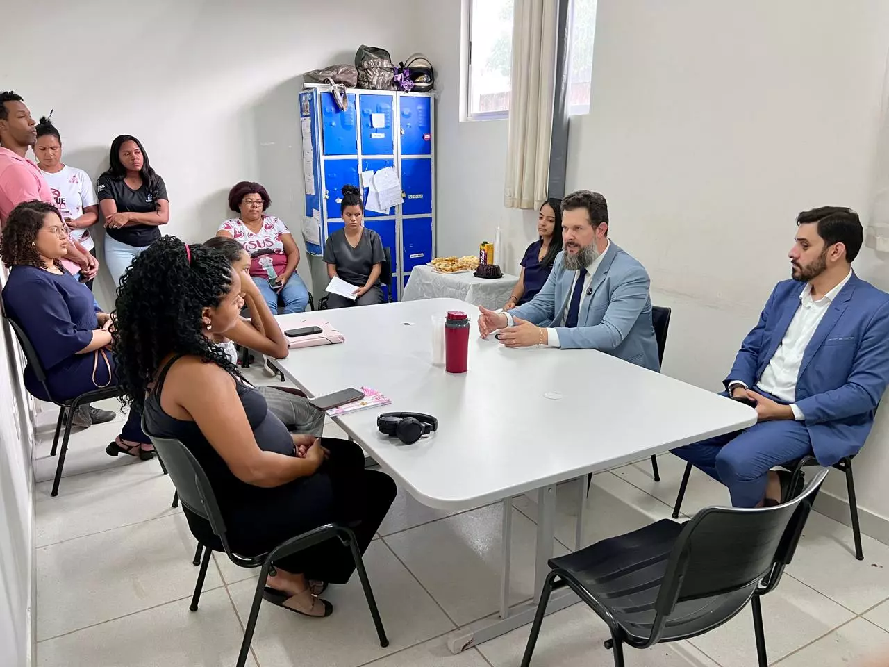 Roda de conversa orienta gestantes sobre seus direitos em Pirapora