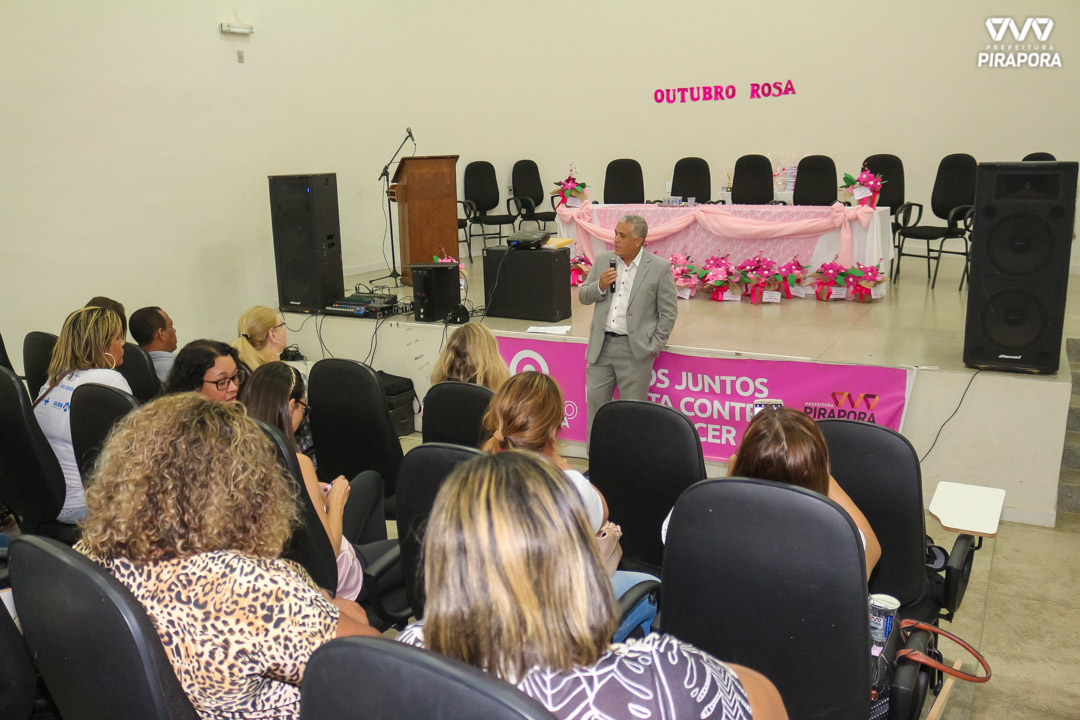 Secretaria de Saúde de Pirapora encerra Campanha Outubro Rosa