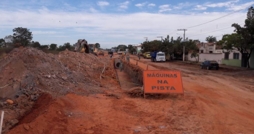 Obras de implementação da Avenida Benjamin Constant não param