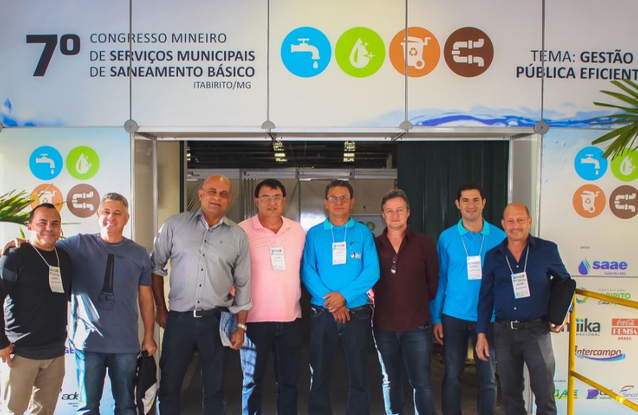 Saae Pirapora participa do 7º congresso mineiro de saneamento básico na cidade de Itabirito