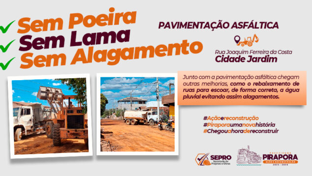 Asfalto do Cidade Jardim