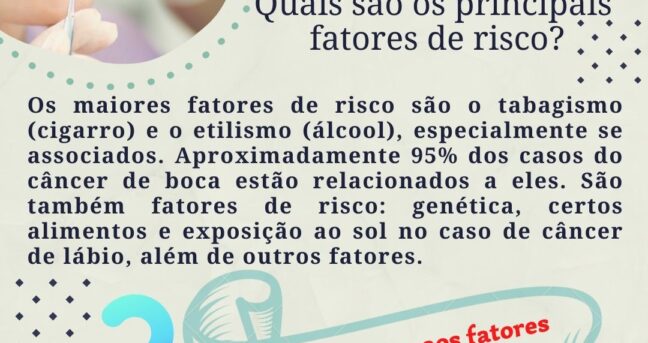 Campanha de combate ao câncer bucal
