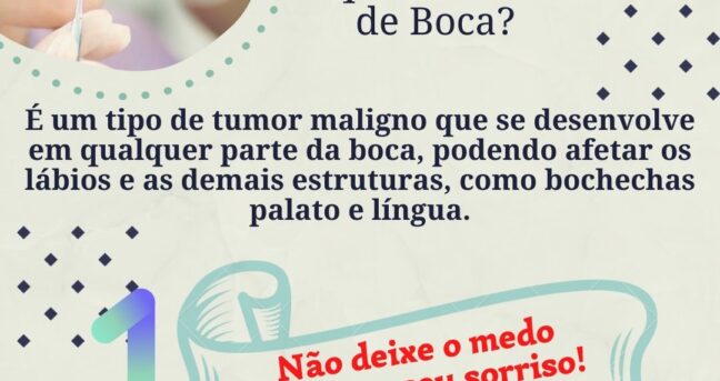 SESAU realiza campanha de prevenção do câncer bucal