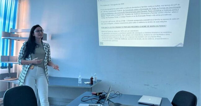 Palestra sobre Violência de Gênero