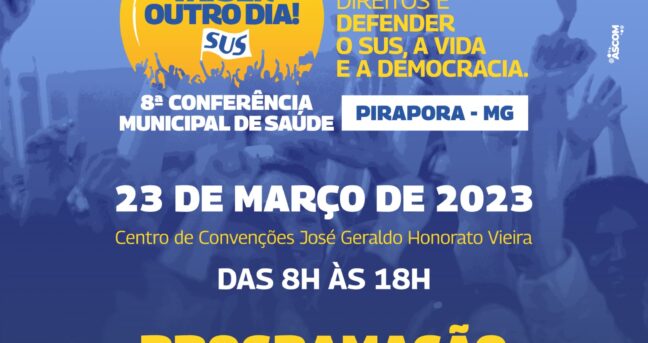 8ª Conferência Municipal de Saúde em Pirapora