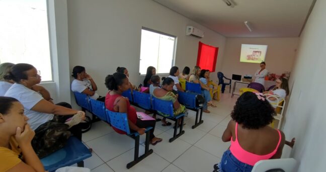 Sesau faz evento sobre a importância da amamentação