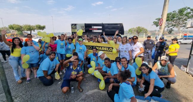 Caminhada do Setembro Amarelo em Pirapora