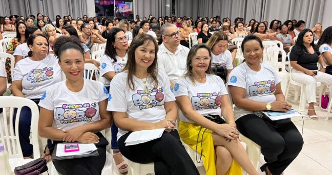 Atividades nas unidades e Formação Continuada para profissionais abriram a Semana do Bebê de Pirapora