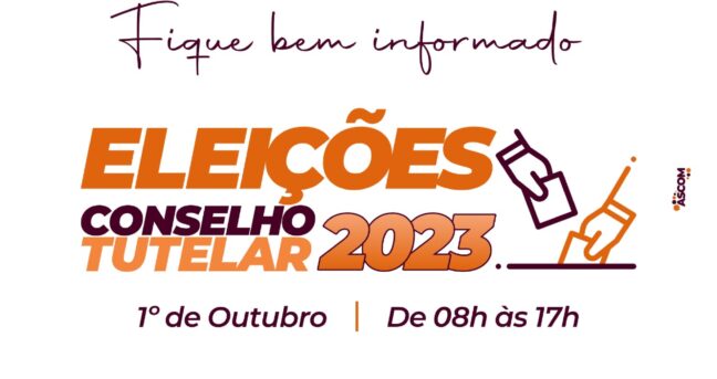 Eleição para conselheiro tutelar 2023