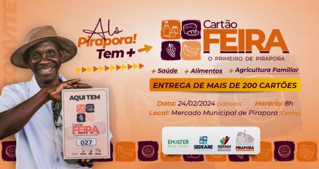 Mais 200 Cartões Feira para a População