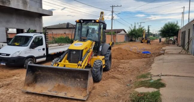 SAAE REALIZA SUBSTITUIÇÃO DE REDE NO BAIRRO SÃO GERALDO