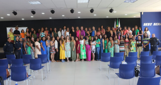 SEMED homenageia mulheres em parceria com o SEST SENAT e DER-MG