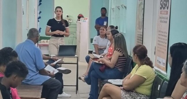 Momento de prevenção contra o câncer do colorretal