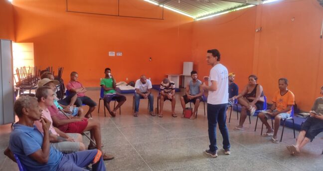 Centro de Promoção à Saúde de Pirapora promove roda de conversa no Centro POP