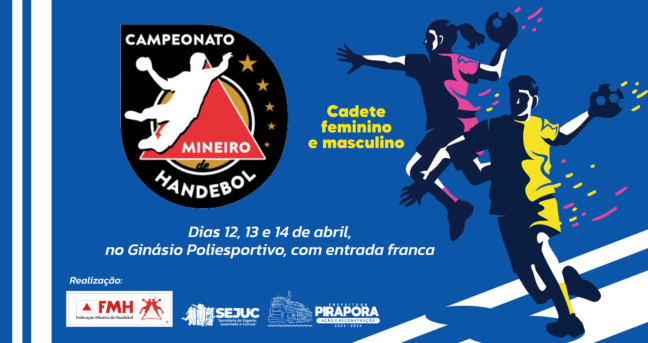 Começa nesta sexta (12) o Campeonato Mineiro de Handebol em Pirapora
