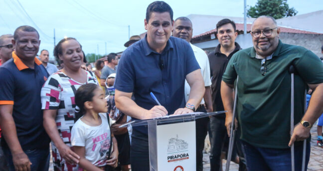 Saúde e meio ambiente em alta! Obra de esgotamento sanitário no Bom Jesus II já começou!
