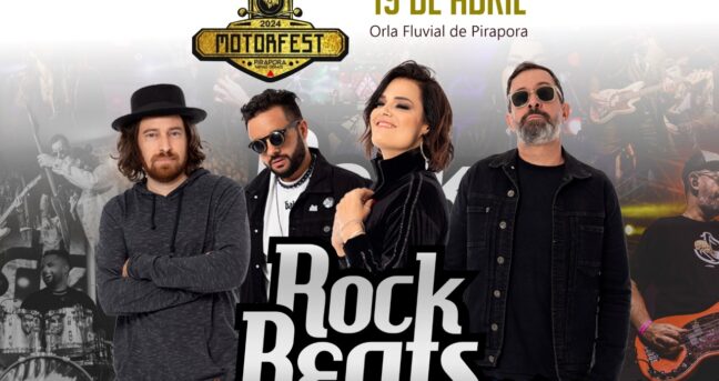 Reconhecida nacionalmente, Banda Rock Beats será a principal atração da 5ª Motorfest em Pirapora