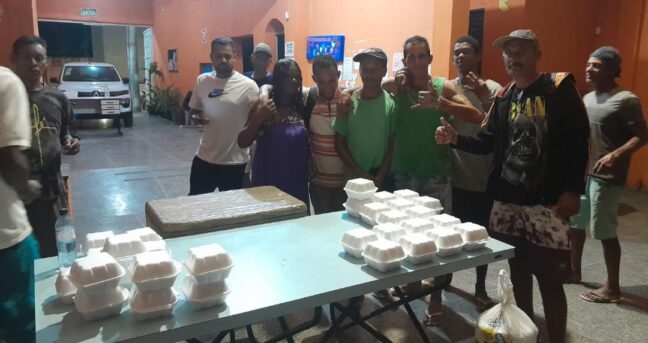 NOITE DE SABOR E SOLIDARIEDADE NO CENTRO POP