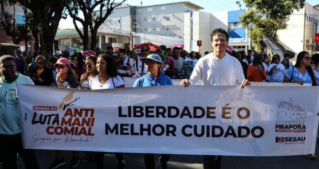 Ato em Pirapora celebra Luta Antimanicomial